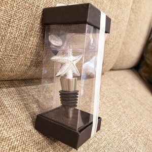 8 Starfish Wine Stoppers *NWT*